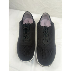 Aravon PYPER Black Knit Neutral Stability Sneakers Sz 9 D